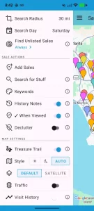Yard Sale Treasure Map