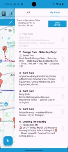 Yard Sale Treasure Map