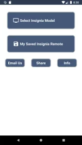 Insignia TV Remote
