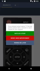 Insignia TV Remote