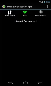 internet connection