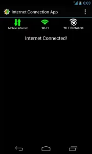 internet connection