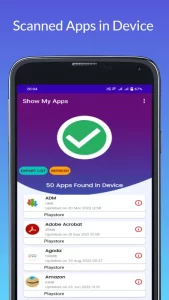 Show My Apps - App List