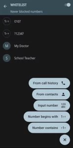 Calls Blacklist - Call Blocker