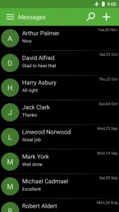 SMS text messaging
