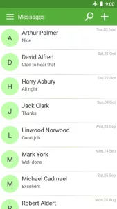 SMS text messaging