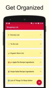 Shopping List - Simple & Easy