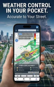 Rain Gauge App & Dark Sky Tech