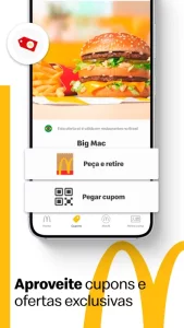 McDonald’s: Cupons e Delivery