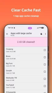 1Tap Cleaner (clear cache)