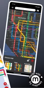 New York Subway MTA Map NYC