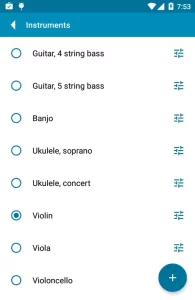 Tuner - gStrings