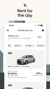 Uber - Request a ride