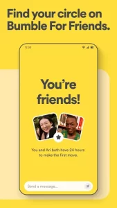 Bumble For Friends: Meet IRL