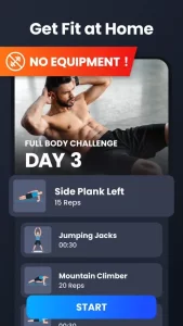 Home Workout - No Equipment