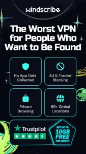 Windscribe: Fast & Secure VPN