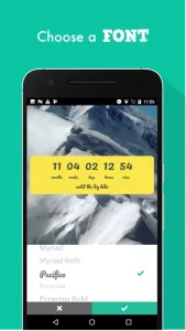 Countdown Widget