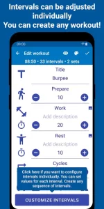 Tabata Timer: Interval Timer
