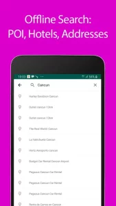 Cancun Offline Map and Travel