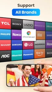 Cast to TV, Chromecast & Roku