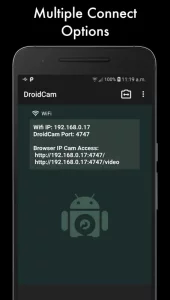 DroidCam Webcam (Classic)