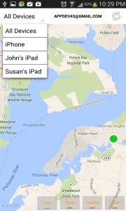 xfi Find iPhone iCloud Android