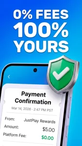 JustPlay: Earn Money or Donate