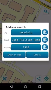 Map of Hawaii offline
