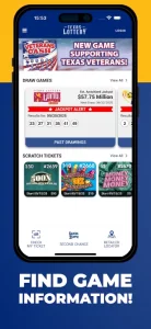 Texas Lottery Official App