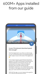 Apps for Chromecast & TV