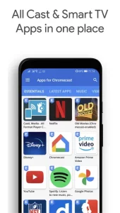 Apps for Chromecast & TV