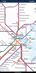 Boston Subway Map