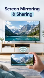 Screen Mirroring & Sharing