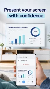 Screen Mirroring & Sharing