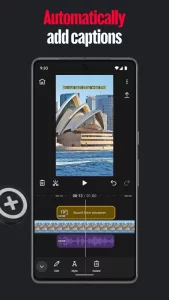 YouTube Create: Video editor