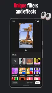 YouTube Create: Video editor