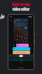 YouTube Create: Video editor
