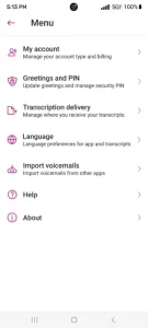 Visual Voicemail